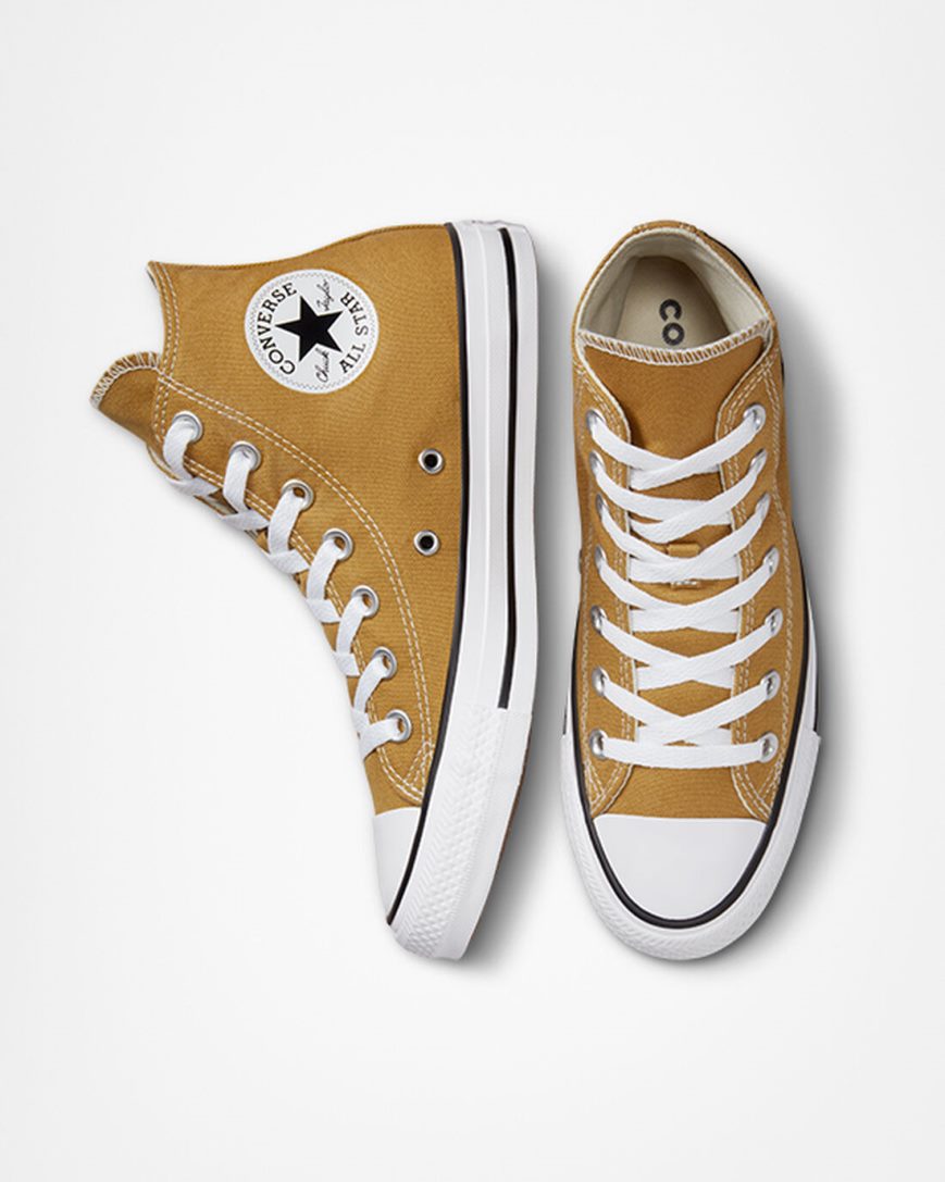 Dámské Boty Vysoké Converse Chuck Taylor All Star Seasonal Color Oranžové | CZ FJVT63